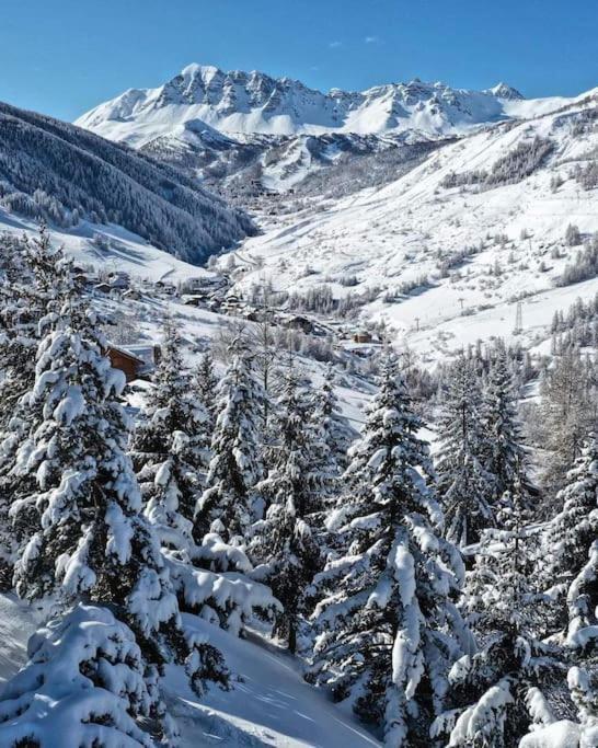 T2/3 6Pers & Pied Des Pistes & Piscine Chauffee Lejlighed Vars  Eksteriør billede